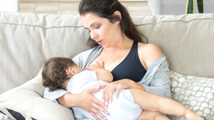 Isla Nursing and Expressing Lounge Bra  Breastfeeding & Pumping Bra – The  Mum Collective